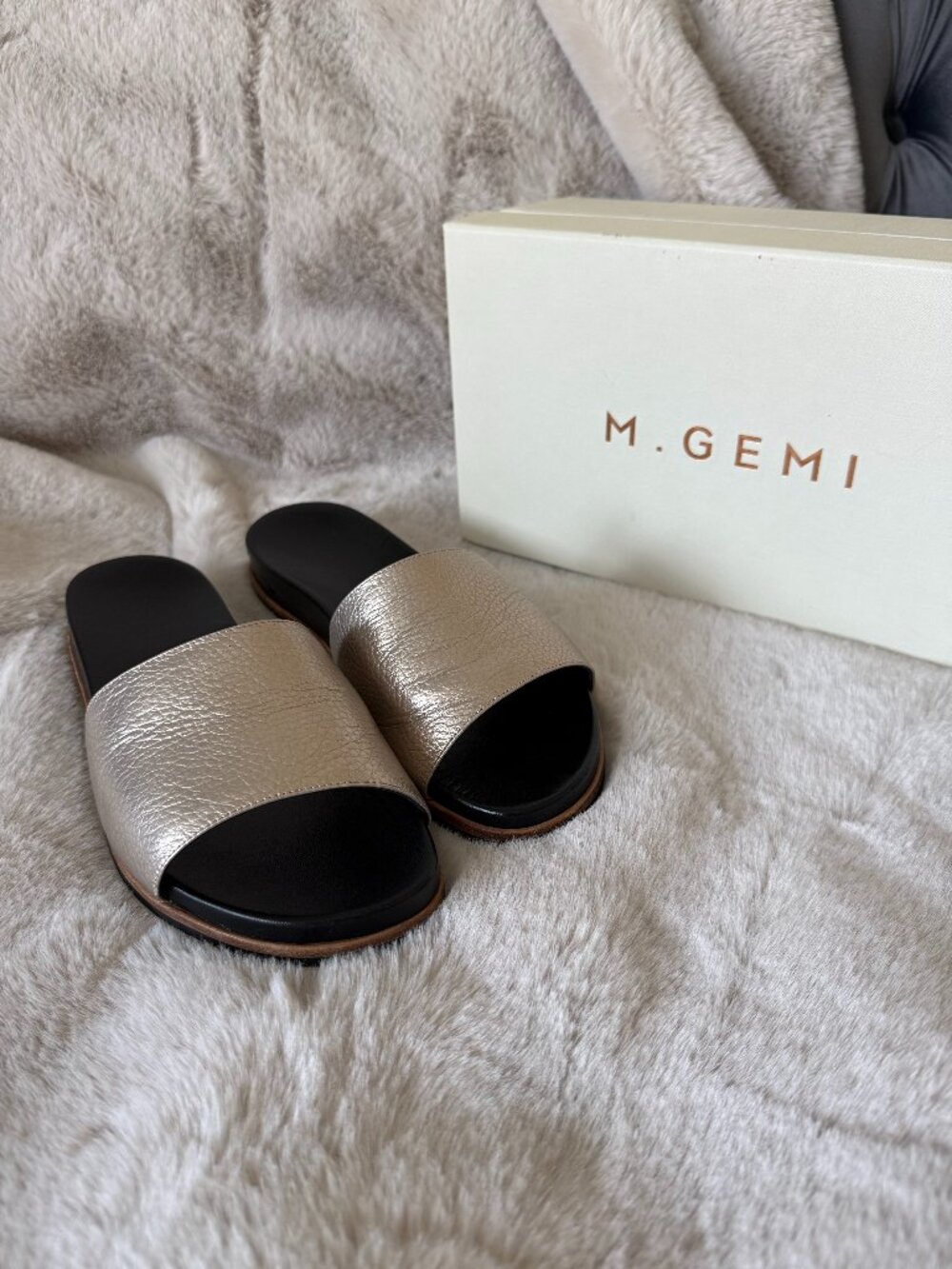 Worn once! M. Gemi Flats Slip On 7.5